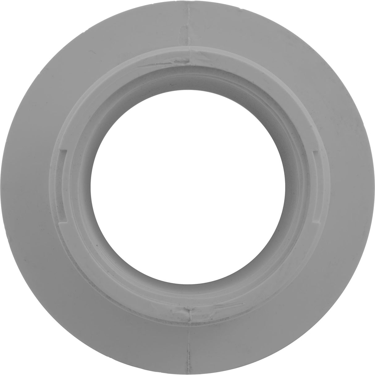 Return Wall Fitting Only, WW, 2-3/8"hs, 1-1/2"fpt Thru, Gray : 215-9177