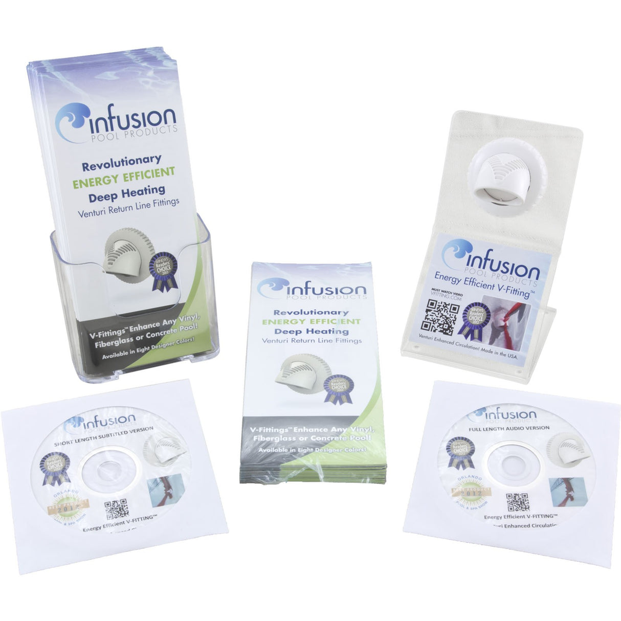 POP Display, Inlet Fitting, Return Line Venturi, Infusion : POP KIT