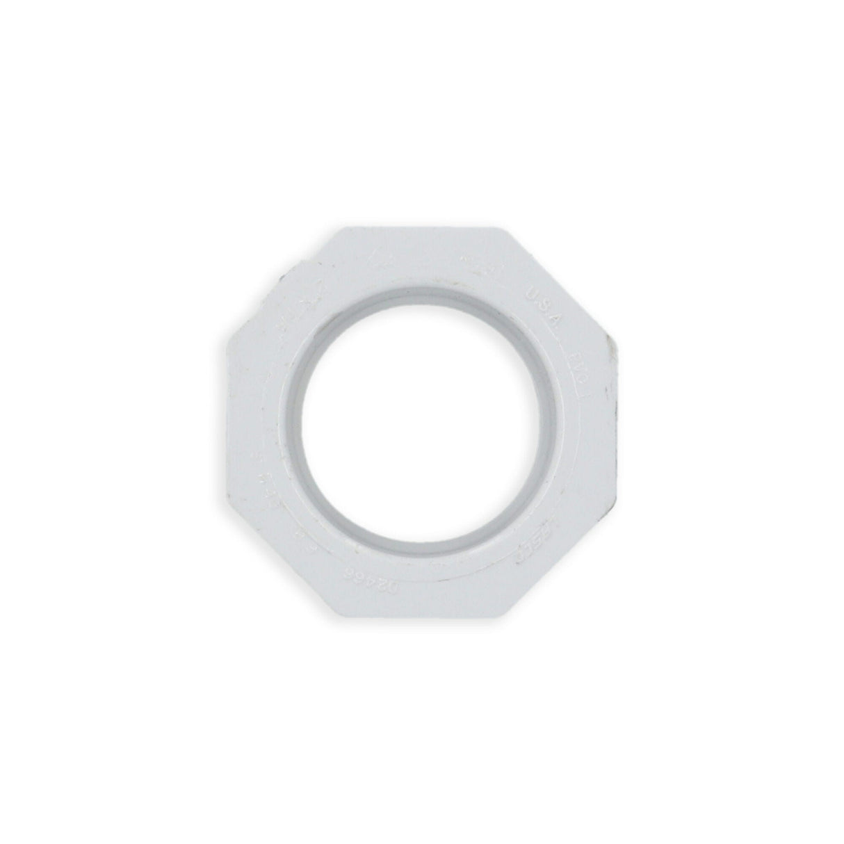 Fitting, PVC, Reducer Bushing, 2"Spg x 1-1/4"S : 437-250