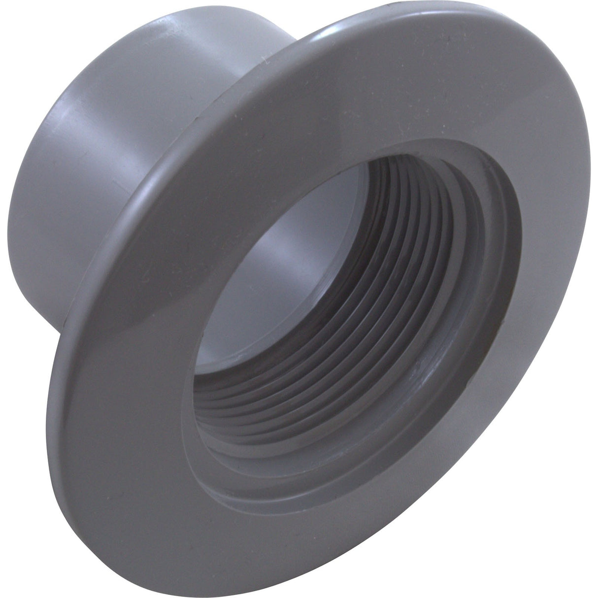 Wall Fitting, CMP, 1-1/2"fpt x 2" Insider, 3-1/2"fd, Gray : 25524-201-000