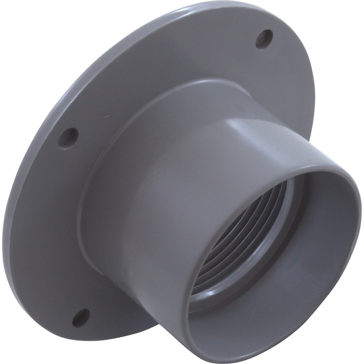 Wall Fitting, CMP, 1-1/2"fpt x 2" Insider, 3-1/2"fd, Gray : 25524-201-000