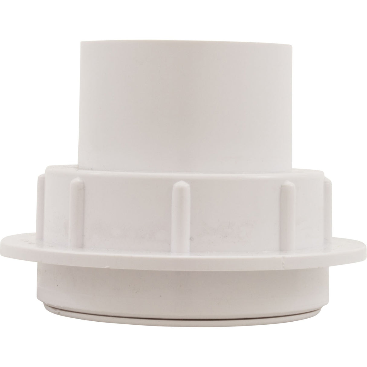 Return Fitting/Inlet, Zodiac ThreadCare, 1.5" and 1", White : 3-3-110