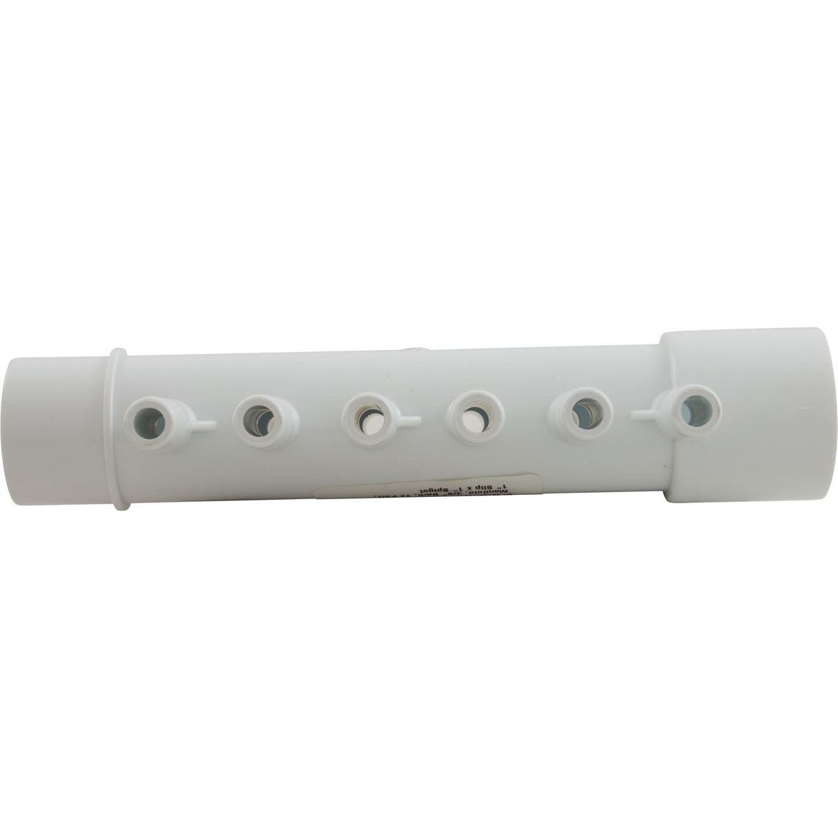 Manifold, 3/8" Barb, 12 Port, 1" Slip x 1" Spigot : 672-0410