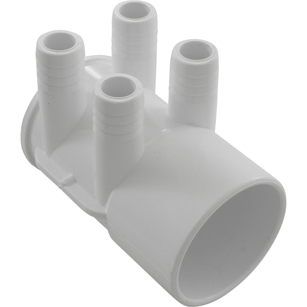 Manifold, 3/4" Barb, 4 Port, Dead End, 2" Slip, SP : 672-7170
