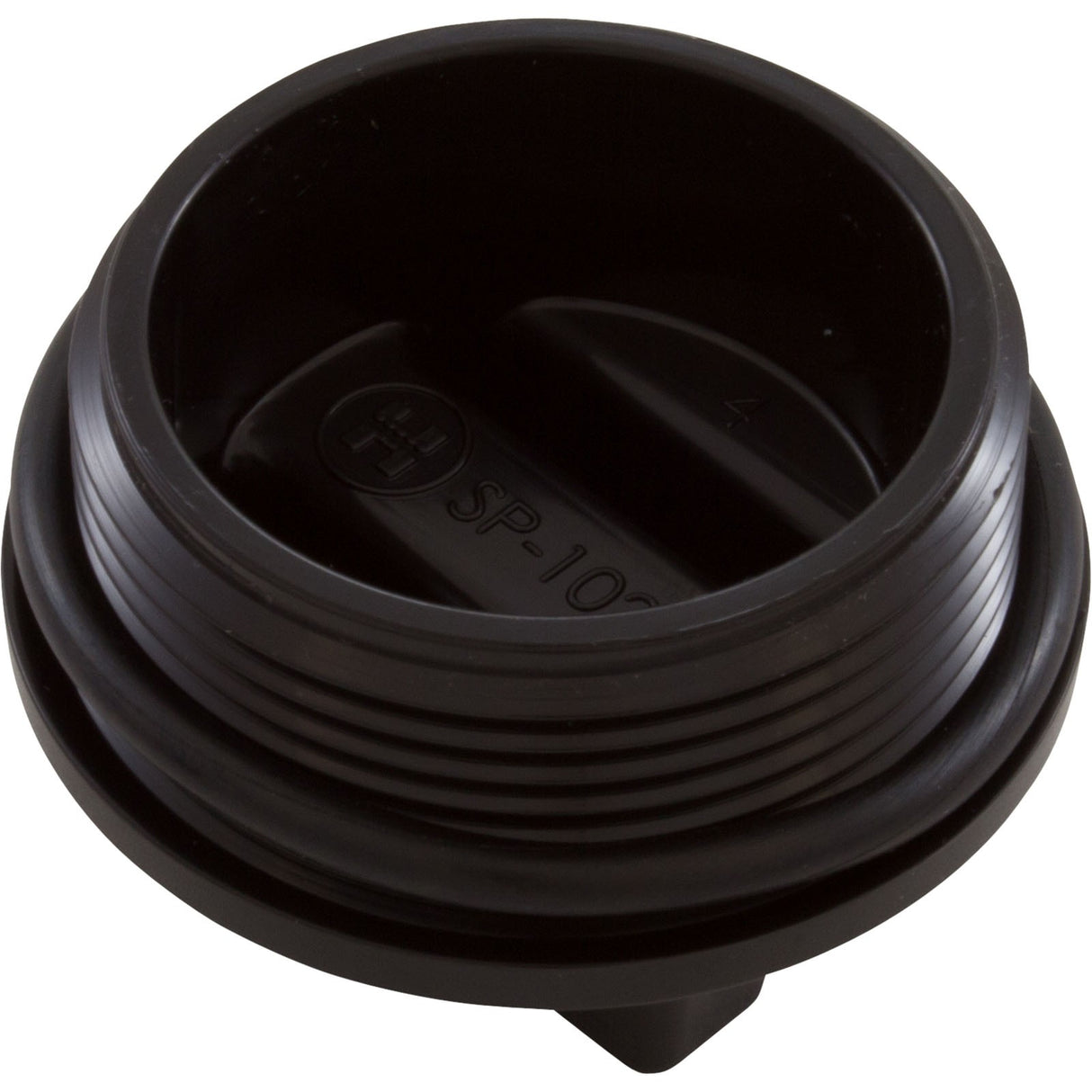 Plug, Hayward, w/O-Ring, 1-1/2" Thd, Black : SP1022CBLK