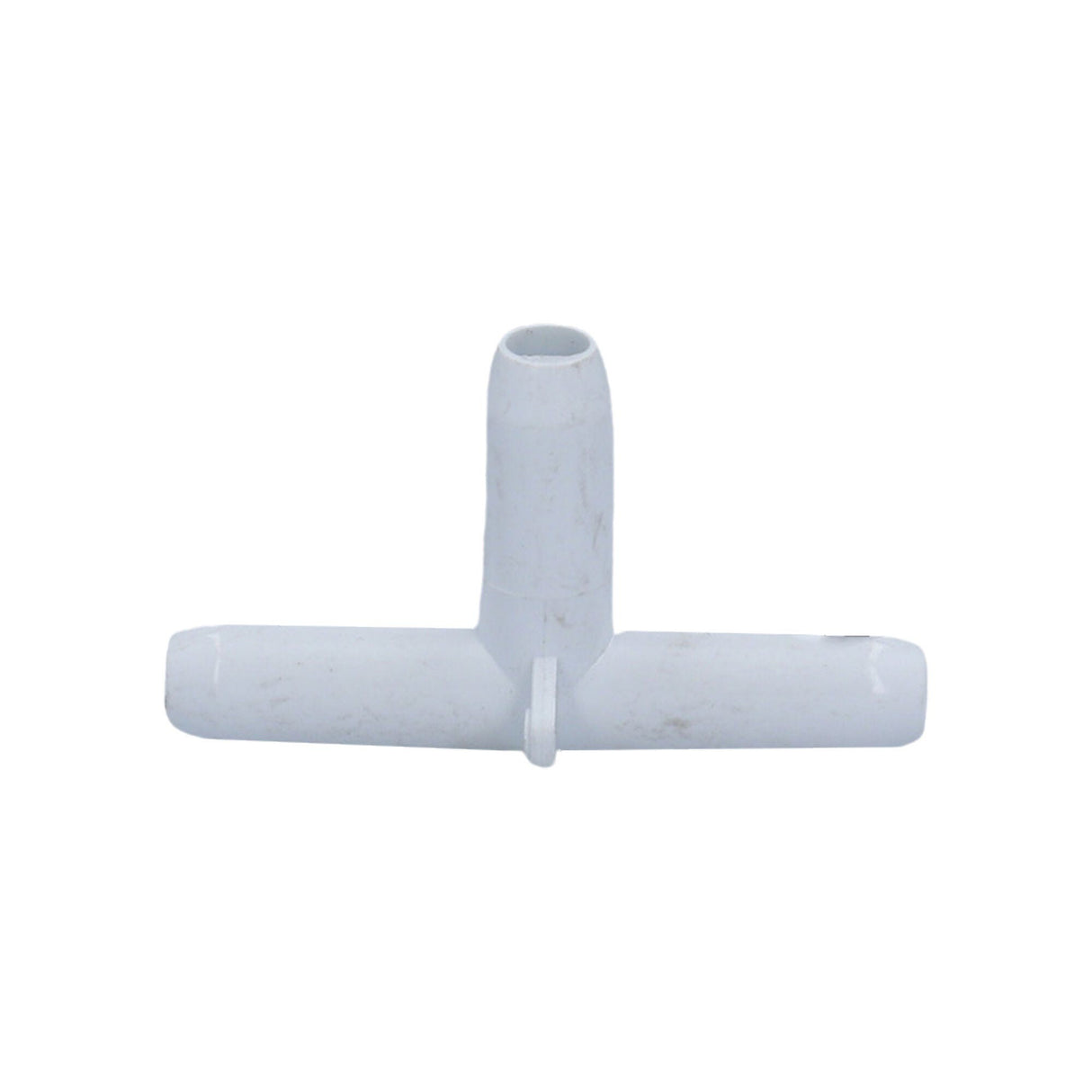 Fitting, PVC, Smooth Barb Tee, 3/8"SB x 3/8"SB x 3/8"SB : 413-1900