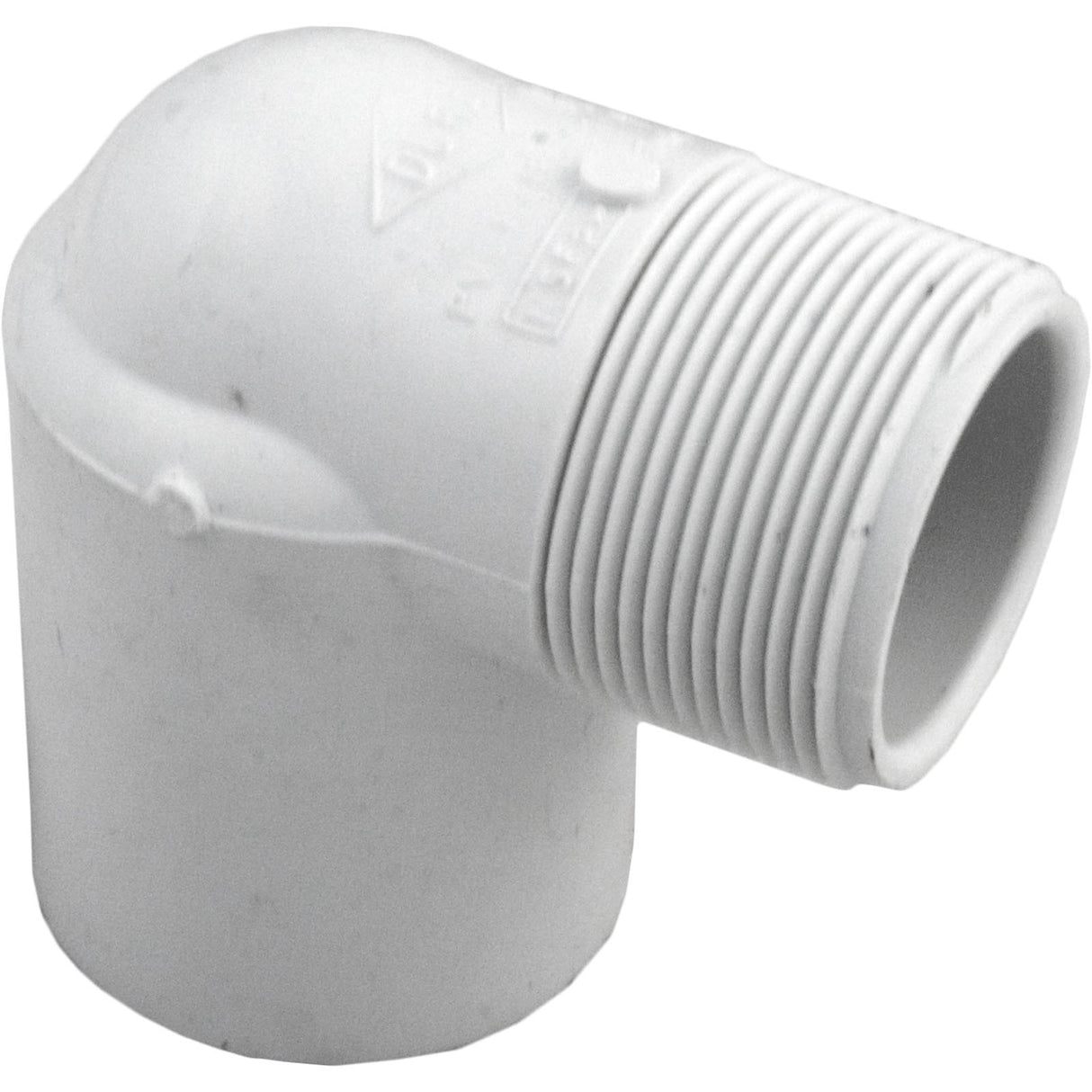 90 Elbow, 1-1/2" Slip x 1-1/2" Male Pipe Thread : 410-015