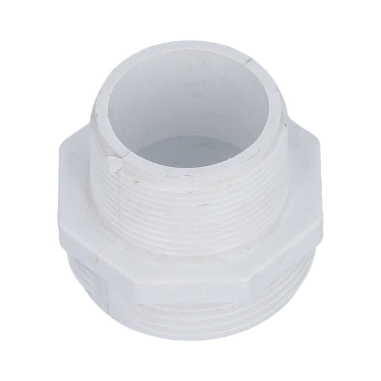 Tailpiece, Union, Waterway, 1-1/2"MBT x 1-1/2"MPT, No O-Ring Groove : 417-4060
