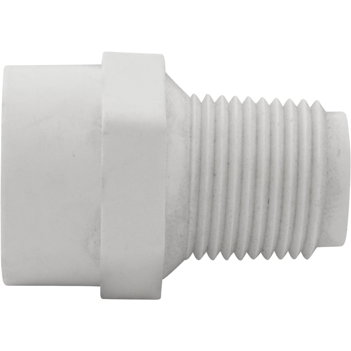 Reducer, Lasco, 3/8"mpt x 1/4"fpt, SCH40 PVC : 439-052
