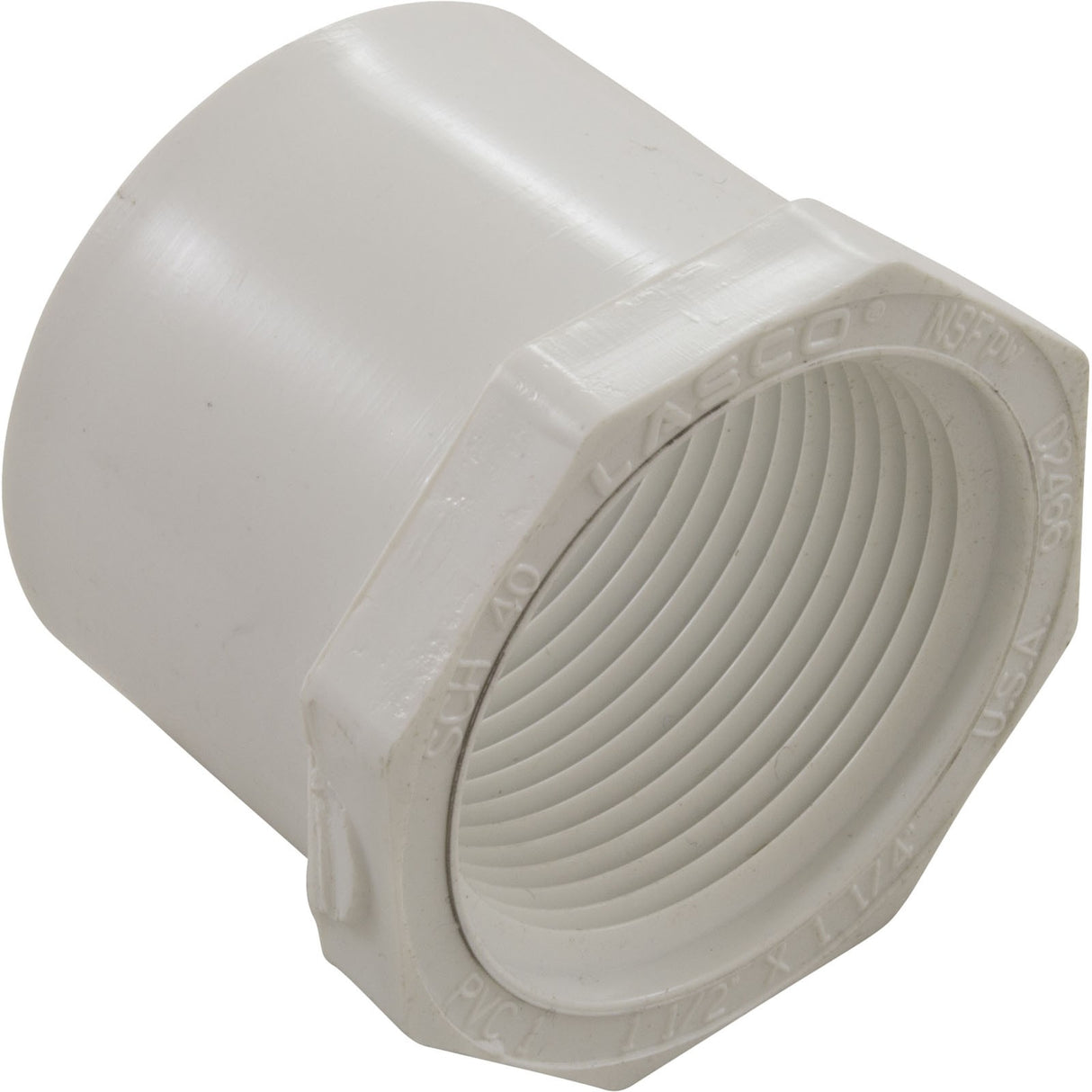 Reducer, 1-1/2" Spigot x 1-1/4" Female Pipe Thread : 438-212