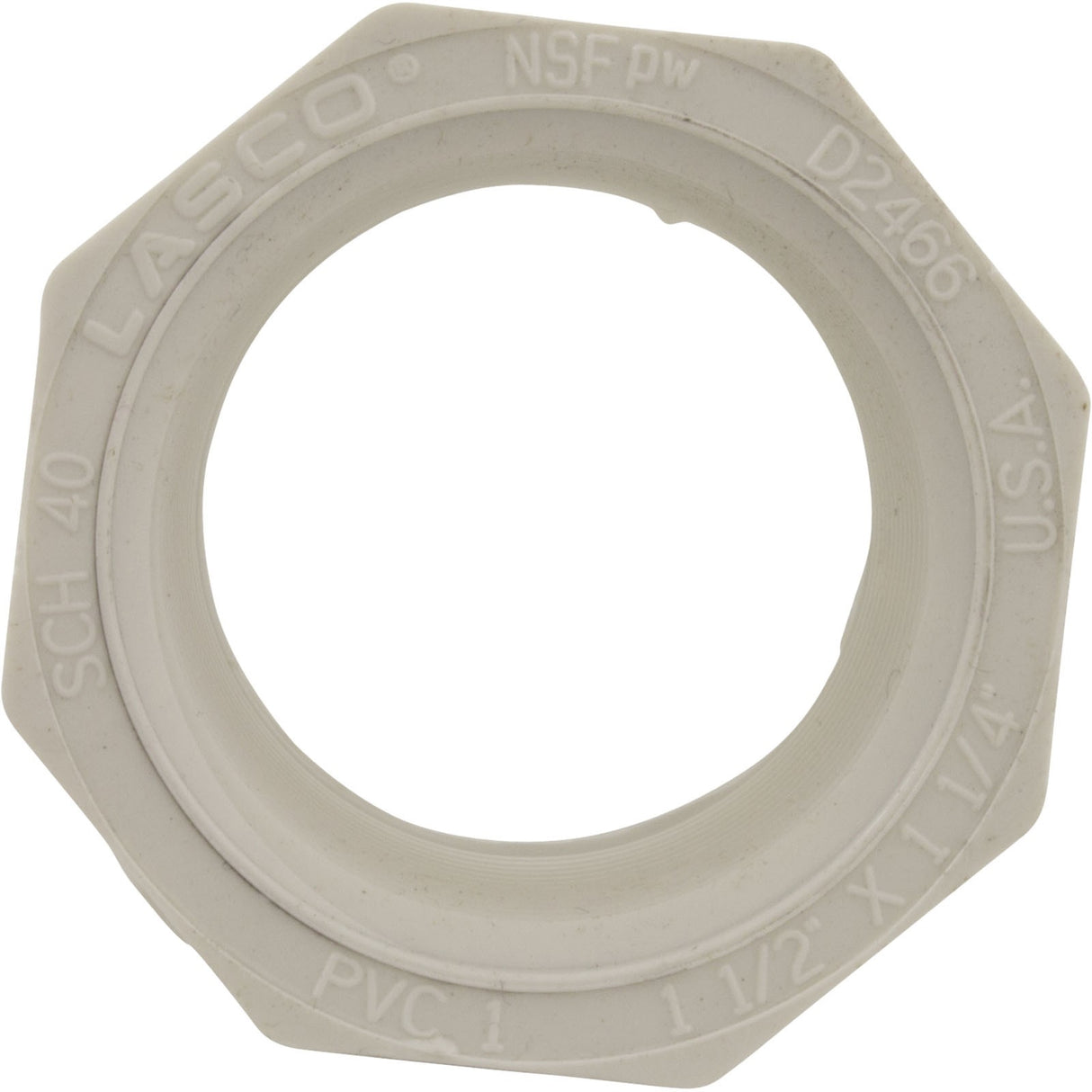 Reducer, 1-1/2" Spigot x 1-1/4" Female Pipe Thread : 438-212