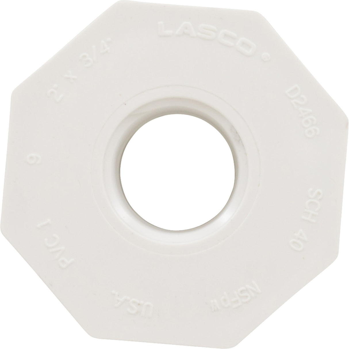 Reducer, 2" Spigot x 3/4" Female Pipe Thread : 438-248