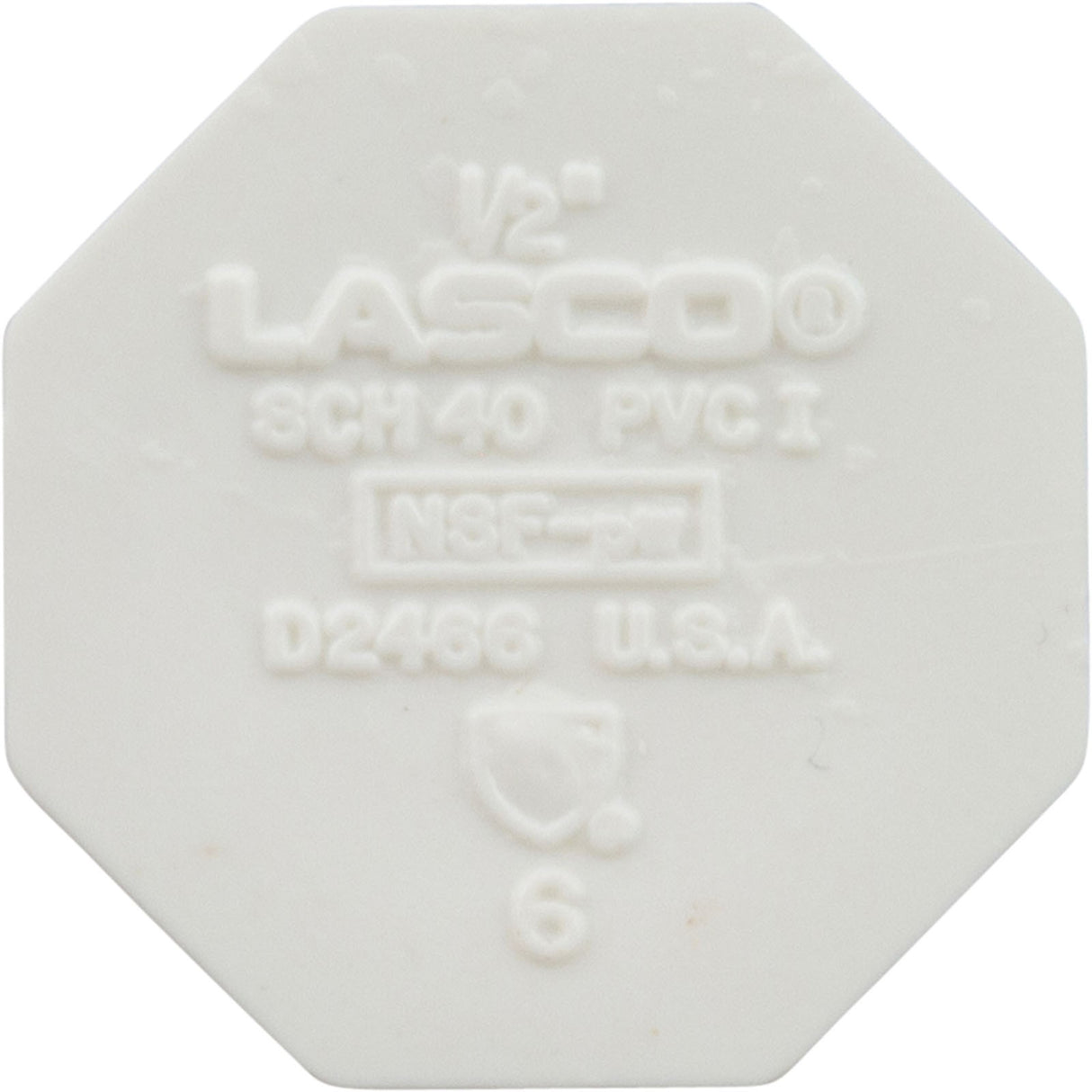 Plug, Lasco, 1/2" Spigot : 449-005