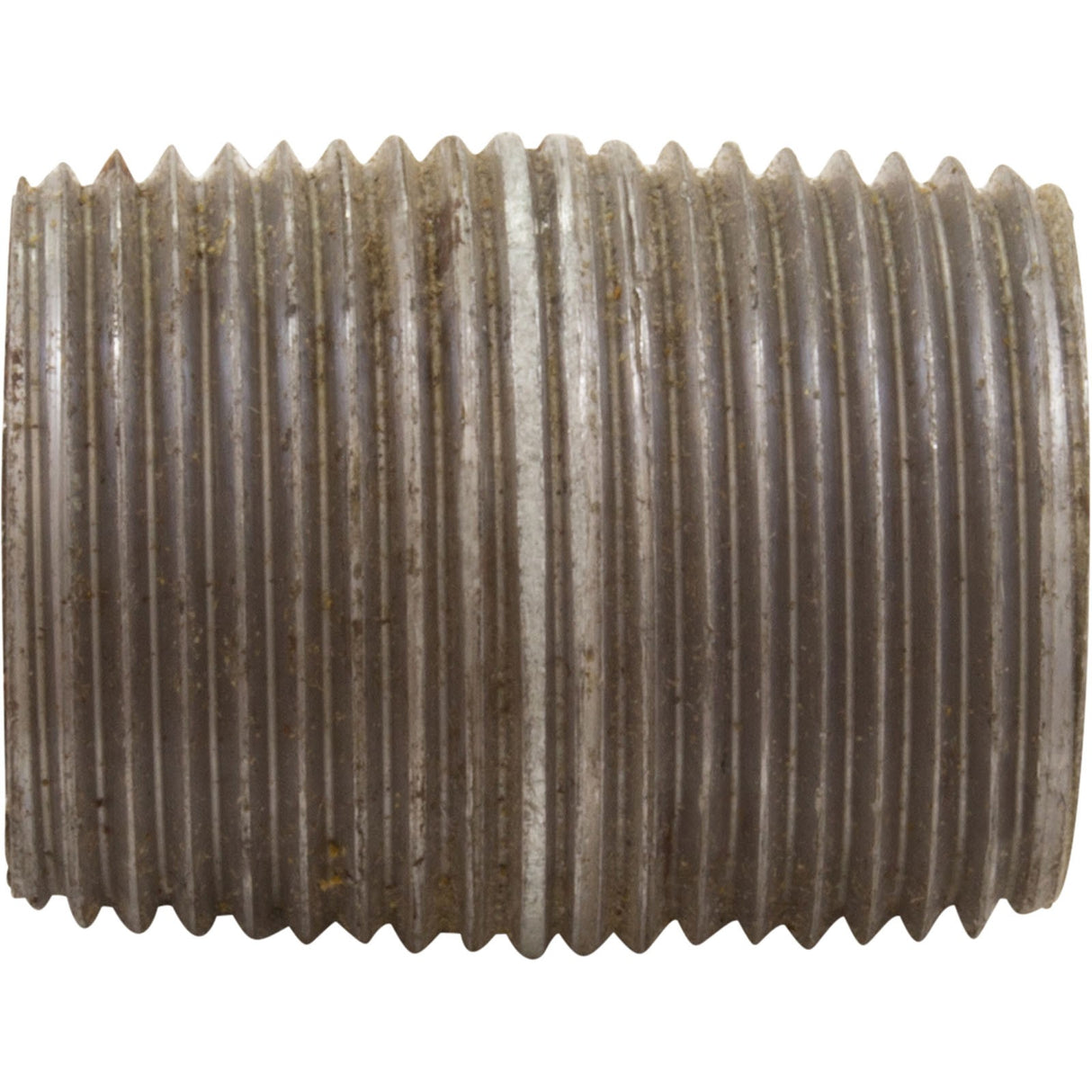Nipple, Galvanized, 3/4" Male Pipe Thread x Close : ZNG04CL