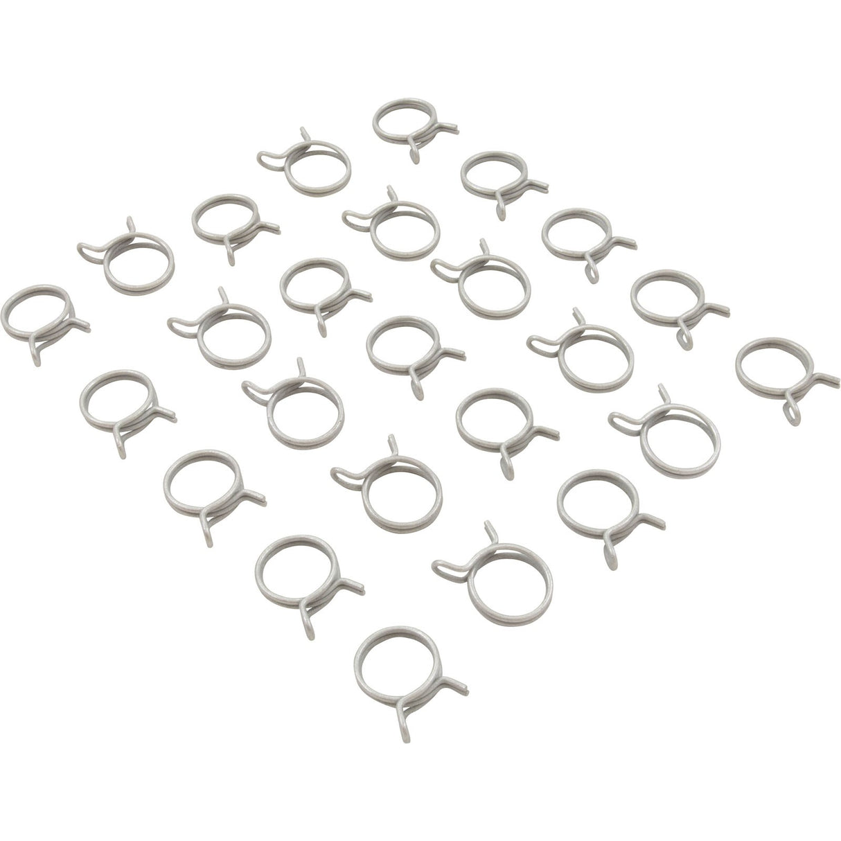 Tubing Clamp, Quantity 25, 1.000" Ideal OD, Double Wire : DW-16ST ZD