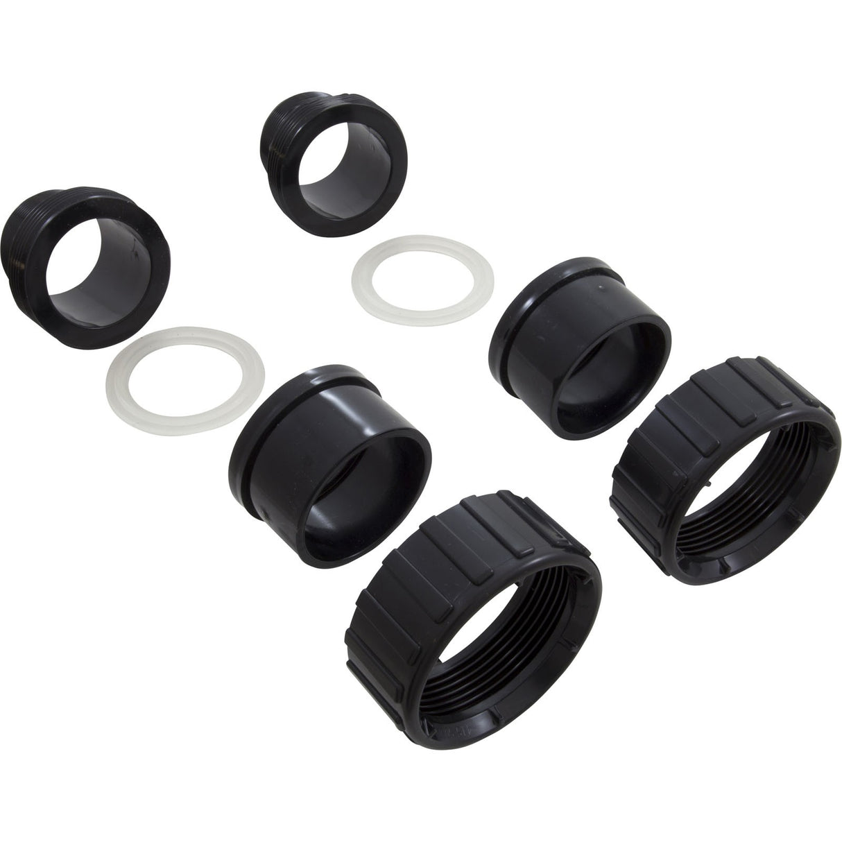 Union, Ww Champion, 2"Mbt X 2"S, Black, Qty 2 : 400-9631-2B