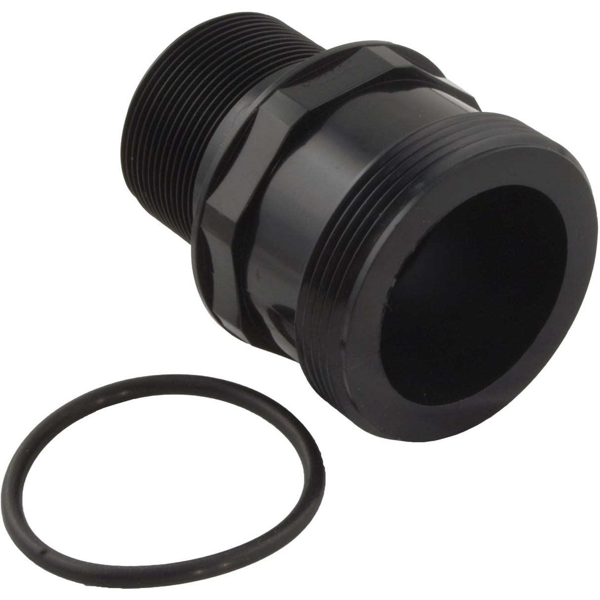 Bulkhead Fitting, Zodiac Jandy CV/DEV, with O-Ring, Large : R0465600