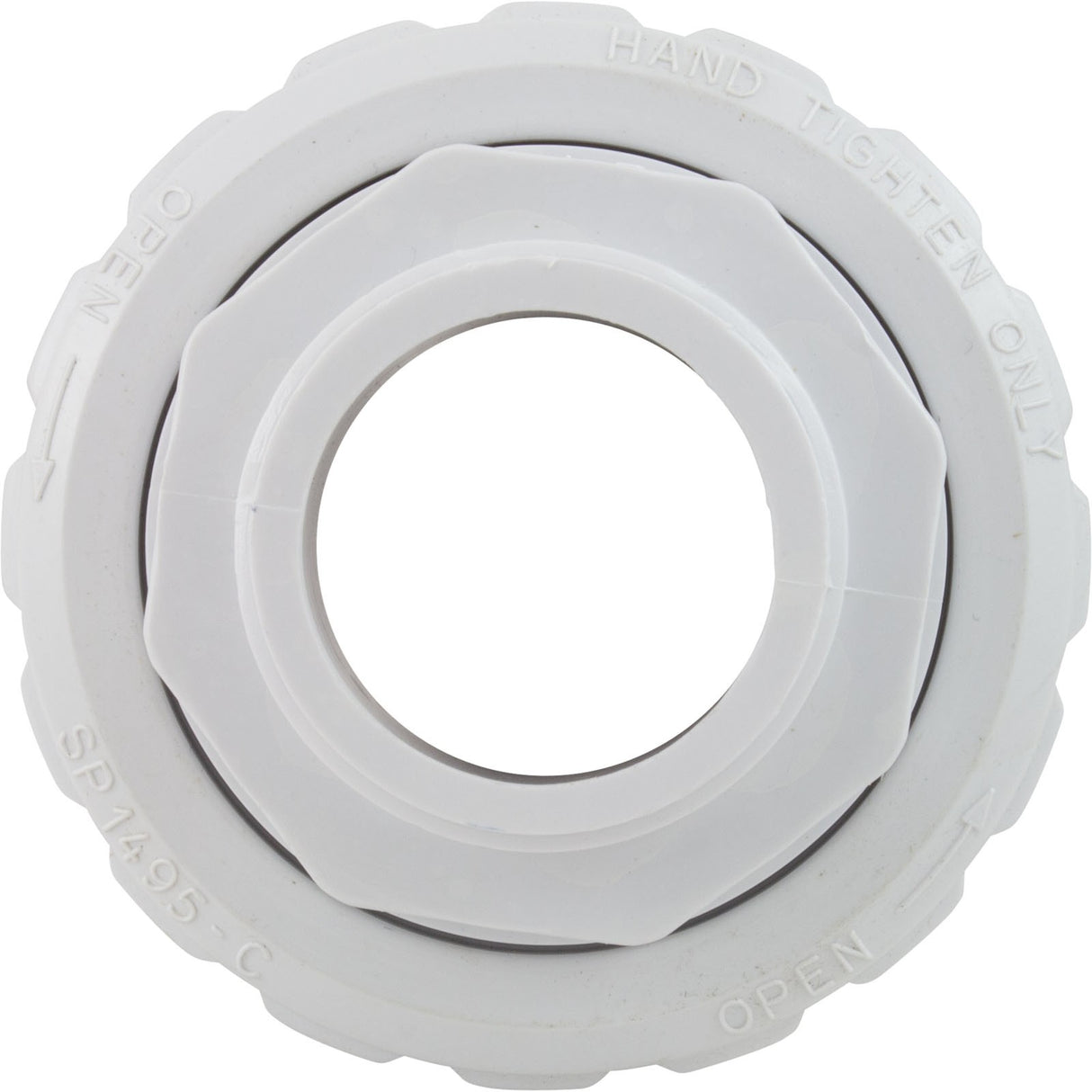 Union, Hayward, 1-1/2" Male Pipe Thread x 1-1/2" Slip, Flush : SP14953S