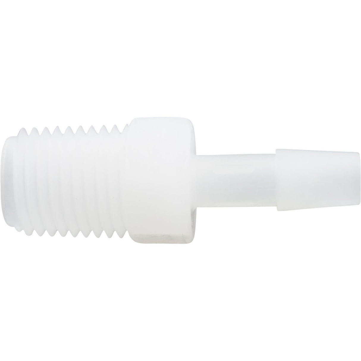 Barb Adapter, 1/4"b x 1/4"mpt, Kynar : 64833