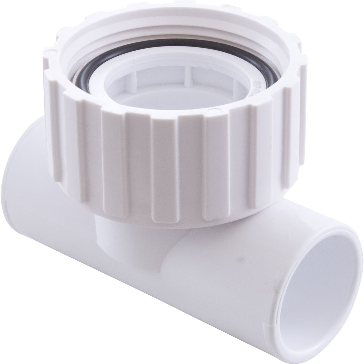 Union Tee, 1-1/2" Female Buttress Thread x 1" Slip x 1" Slip : 400-4200