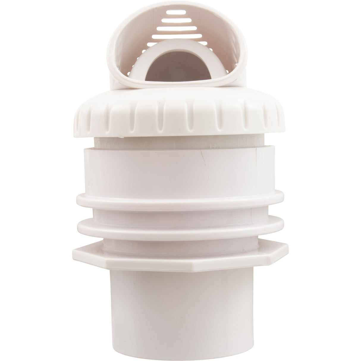 Inlet Fitting, Infusion Venturi, 1-1/2" Spigot, White : VRFSWAWH