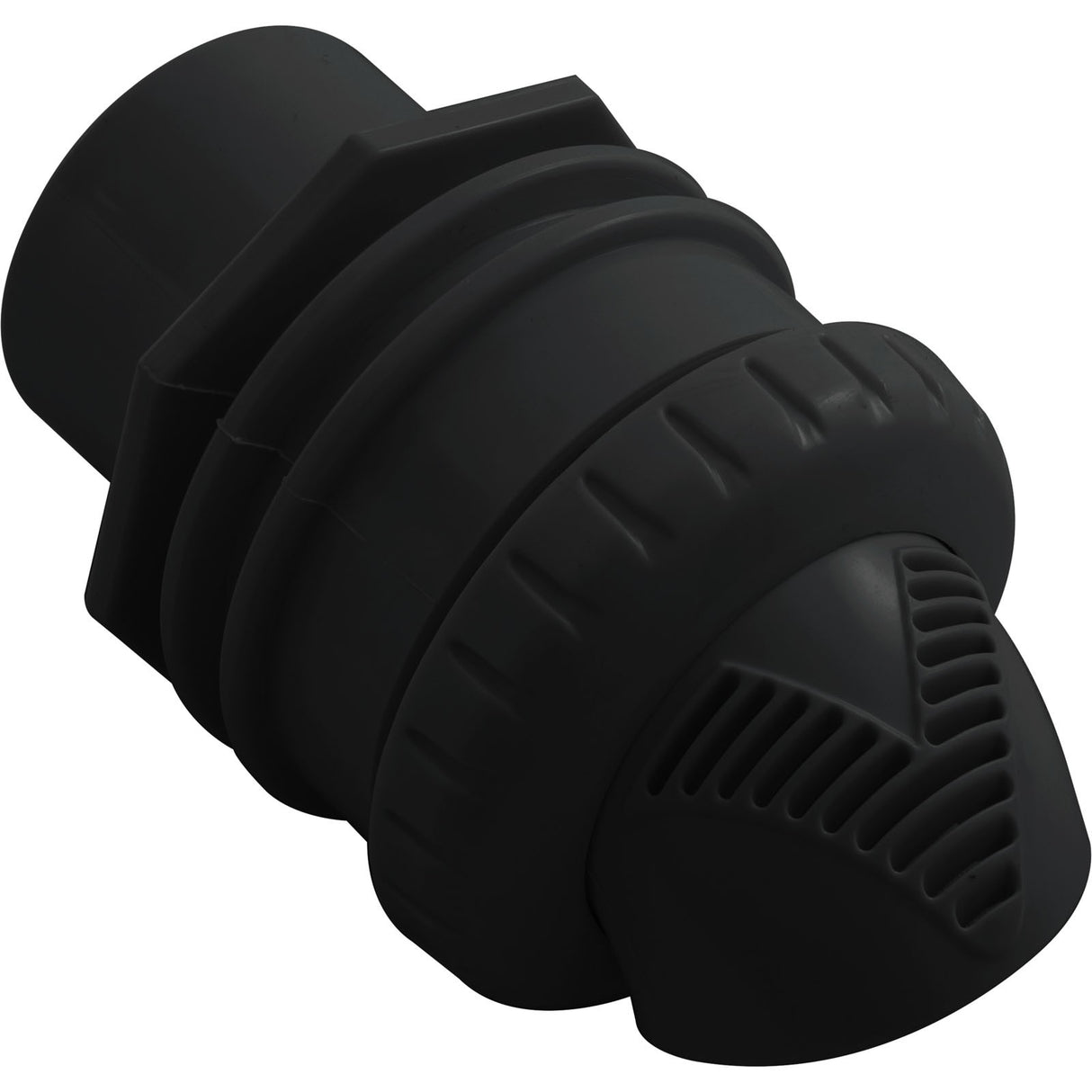 Inlet Fitting, Infusion Venturi, 1-1/2" Spigot, Black : VRFSWABK - Infusion Pool Products - VRFSWABK - PartsForSpas.com