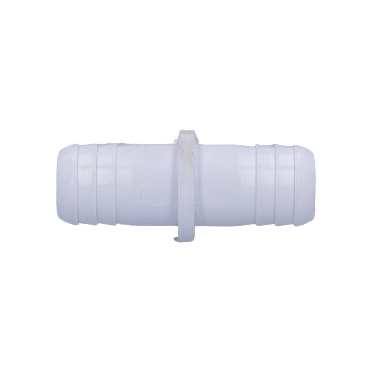 Fitting, PVC, Ribbed Barb Coupler, 3/4"RB x 3/4"RB : 21000-750