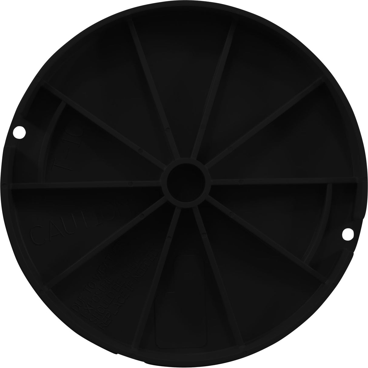Lid W/Scw Autofill Blk : T10BK