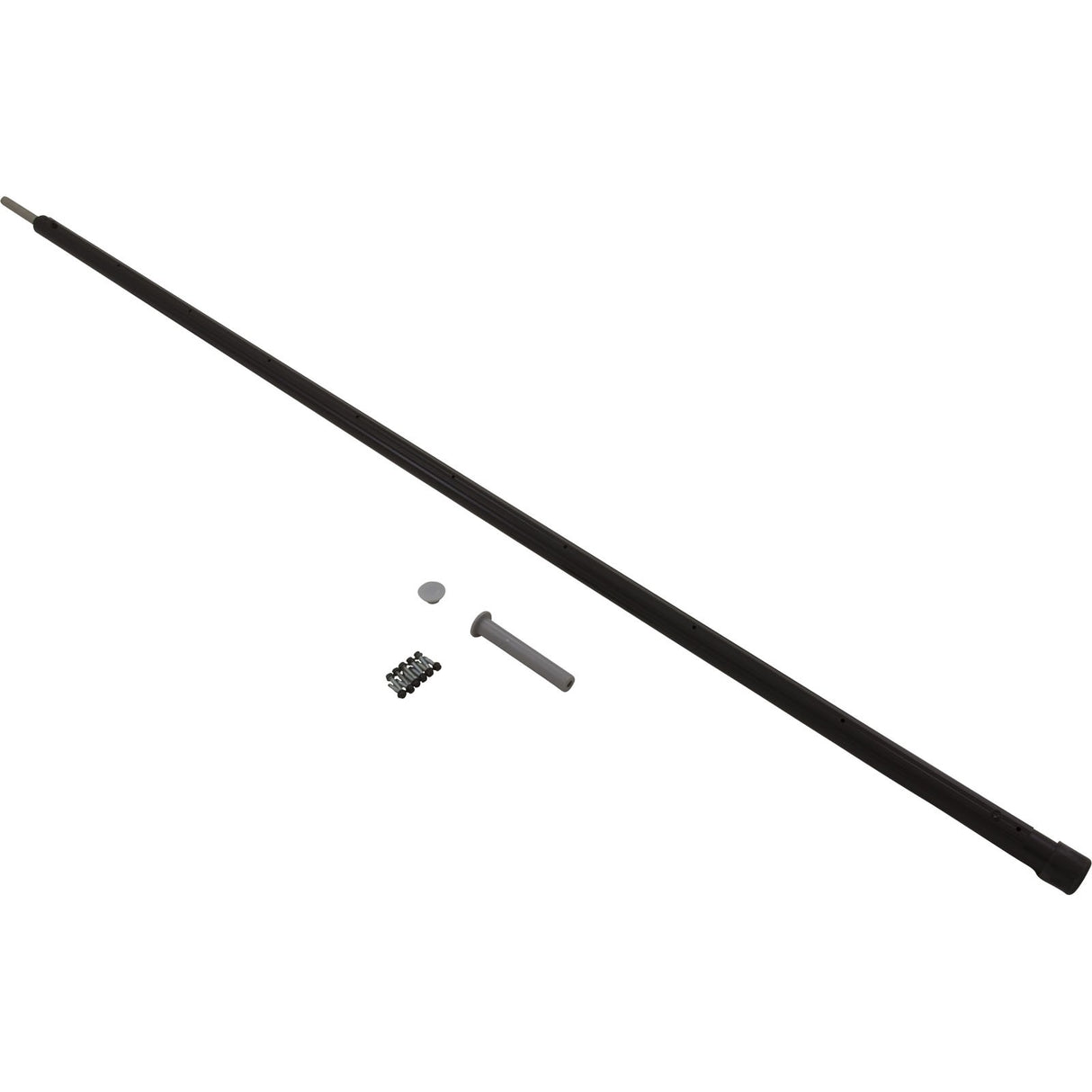 Fence Support Pole, GLI Pool Products, Designer Black, 4' : 99-30-4300532