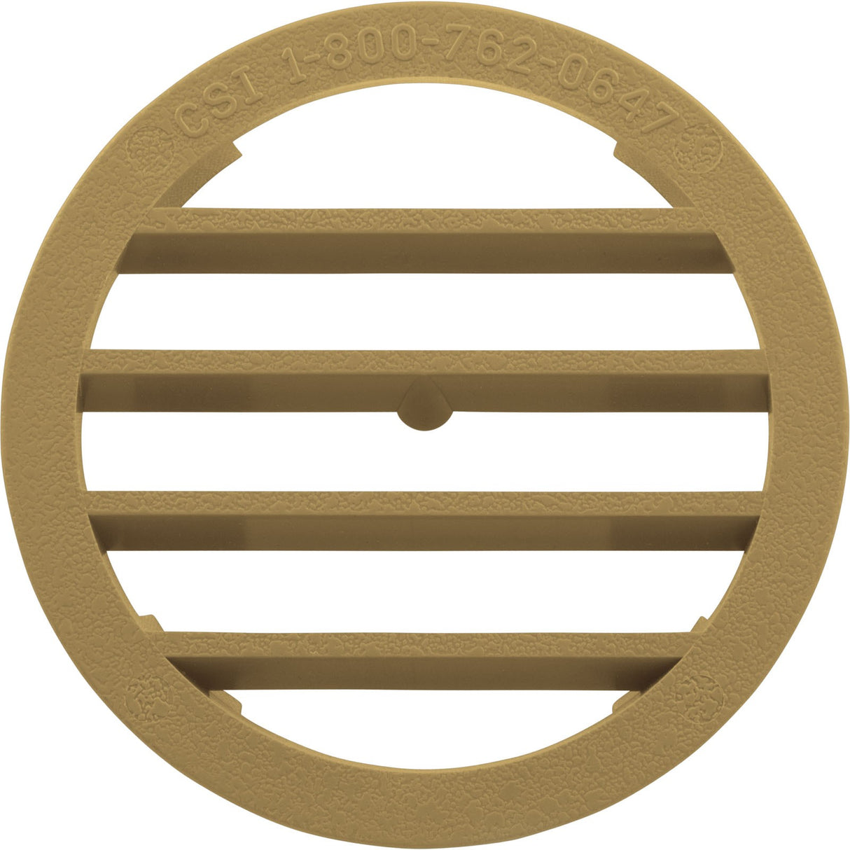 Zodiac Leaf-B-Gone Concrete Wall Fitting Grate, Gold : 1-1-174