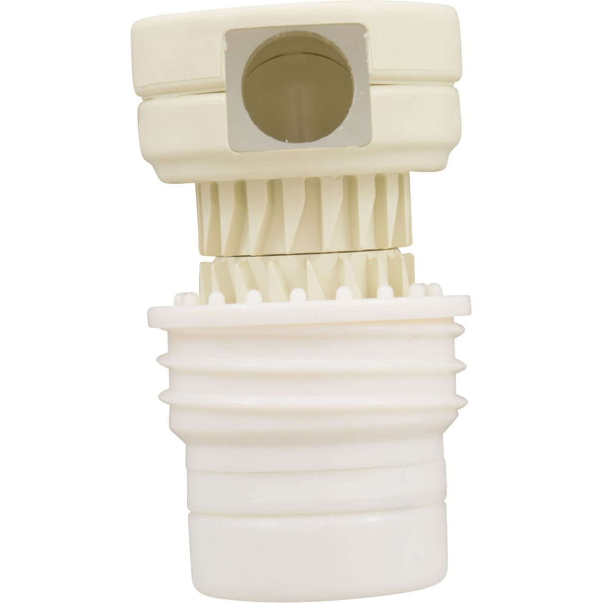 Zodiac High Flow Threaded Cleaning Head, Light Cream : 4-9-405
