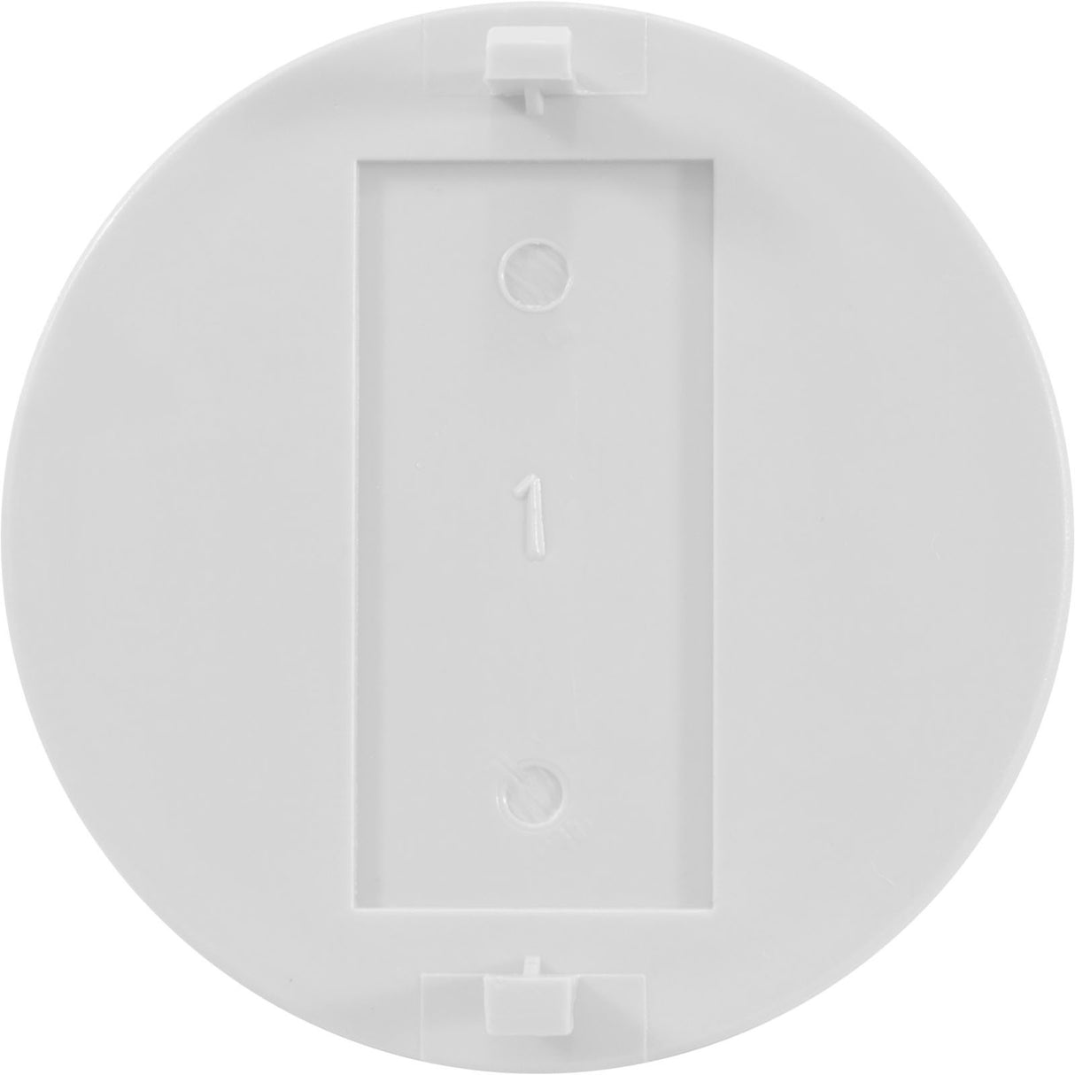 Logo Insert, Blank, Skimmer Lid White : 25544-020-010