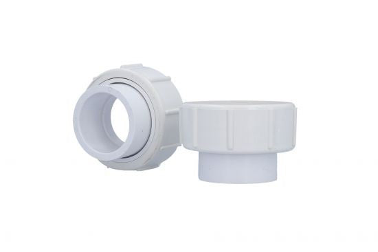 Union, Pump, Aqua-Flo, 1-1/2"S 2"Spg x 2"FBT Set of 2 : 52273000