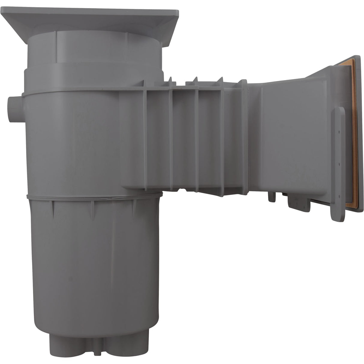 Wide Track Auto-Skim D Gray-Flush Mount- : SP10852OMDGR