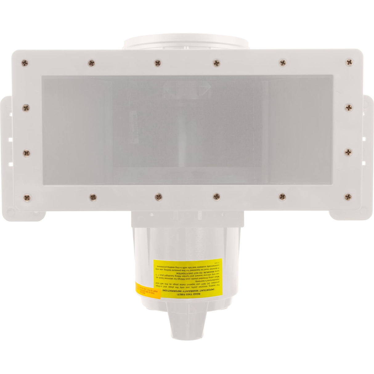Skimmer Cmplt, Pent Bermuda WM, 1-1/2"fpt, Vinyl/Fiber, Wht : 506521