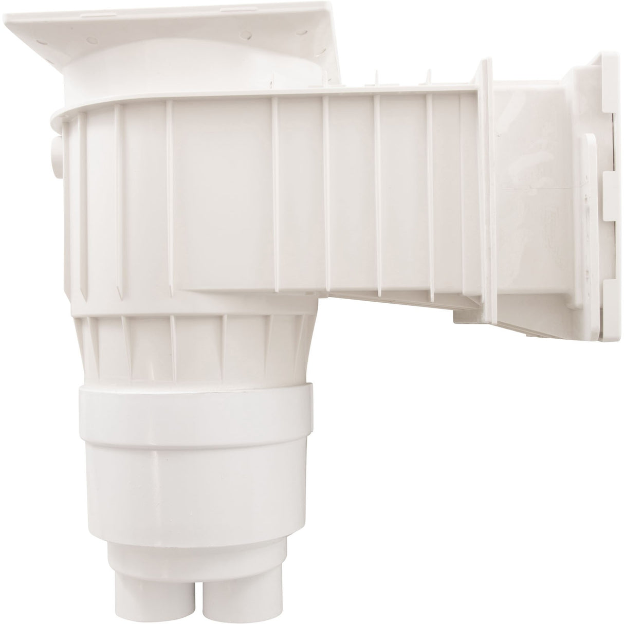 Skimmer Complete, WW Renegade, Fiberglass, 2", wht, Square : 540-8610