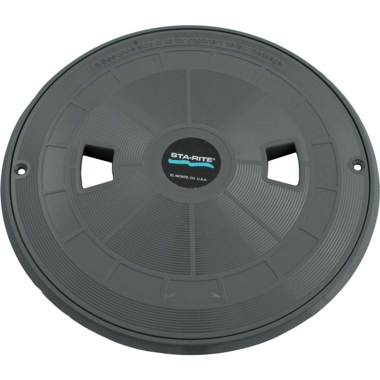 Skimmer Lid Assembly, Pentair Sta-Rite U-3, 10-1/2"od, Gray : 08650-0169C