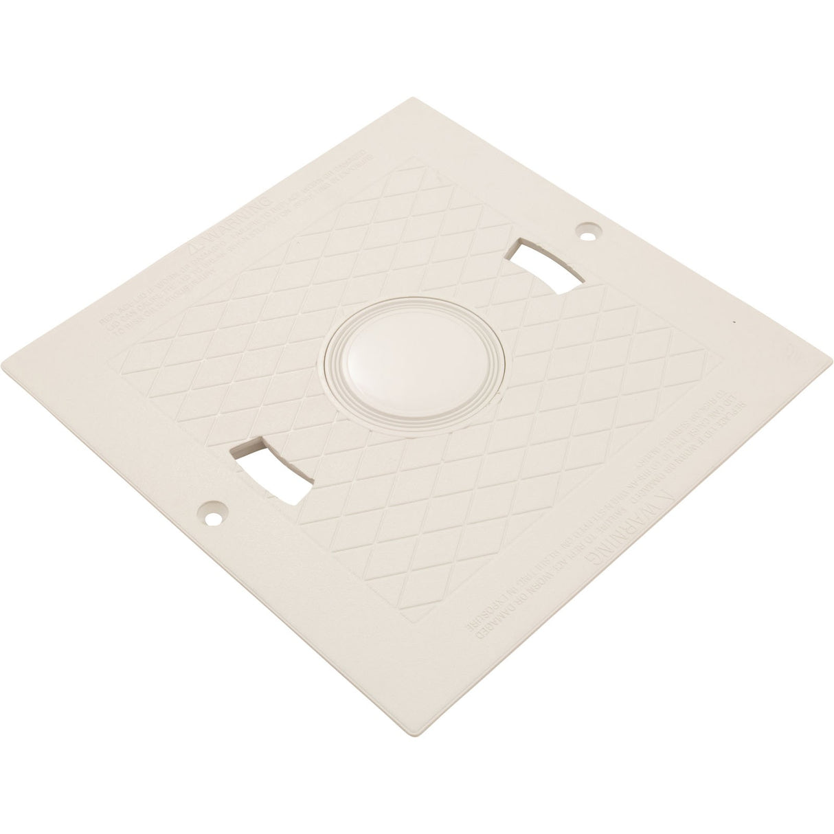 Skimmer Lid, Hayward, 10" x 10", w/o Thermometer, White, Gen : L3R