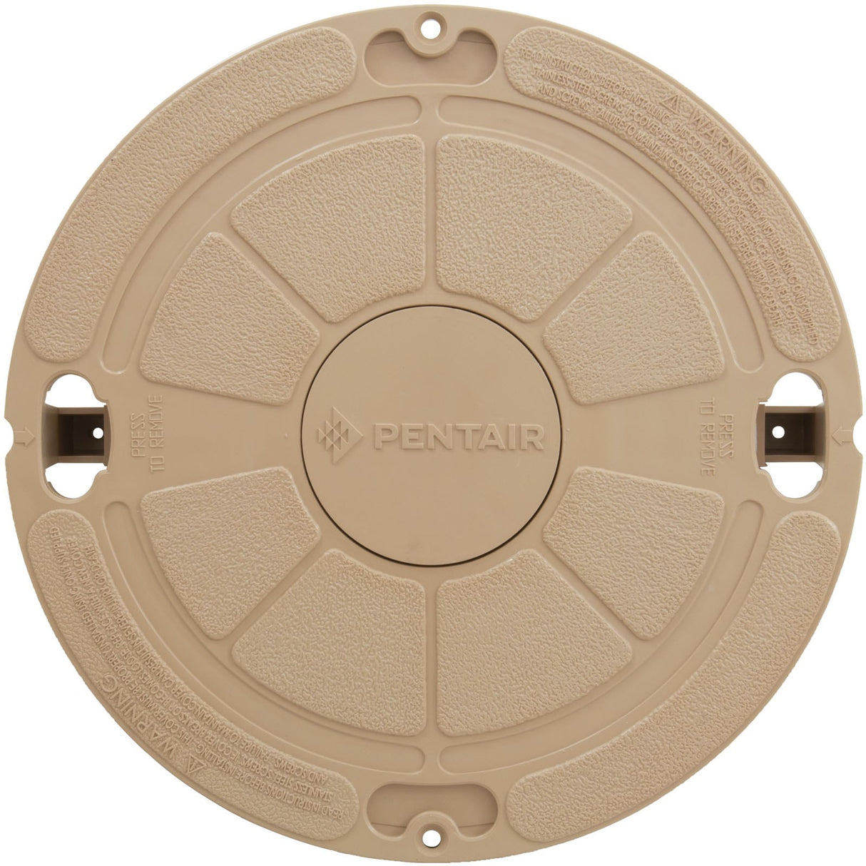 Skimmer Lid, Pentair, Admiral S15/S20, Lockdown, Tan : 85007430