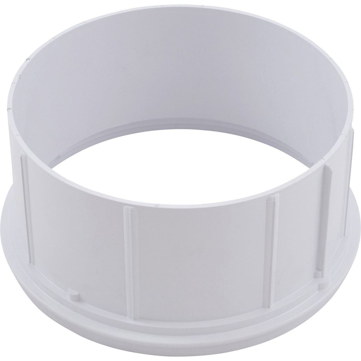 Skimmer Collar, Pentair/PacFab Bermuda, Vinyl, White : 516259