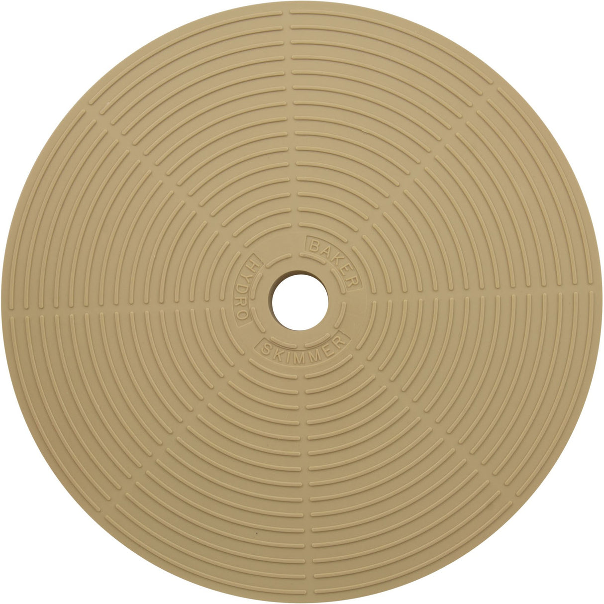 Lid, Waterco Baker HydroPak Skimmer, 9-7/8" Diameter, Tan : 51B1017