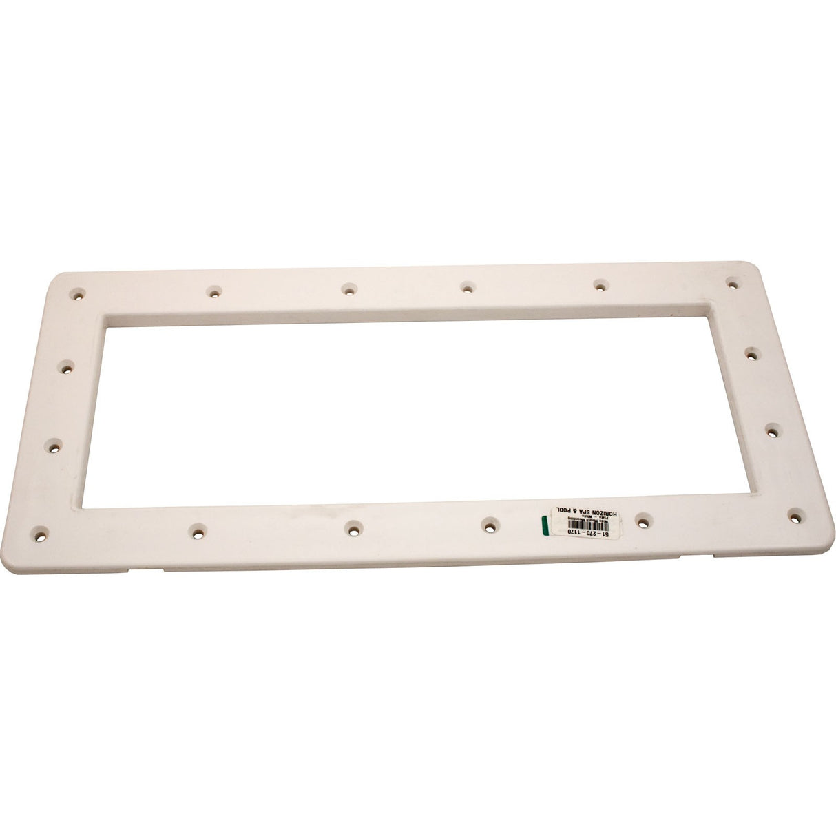 Skimmer Faceplate, Waterway Renegade, Wide Mouth, White : 519-9550