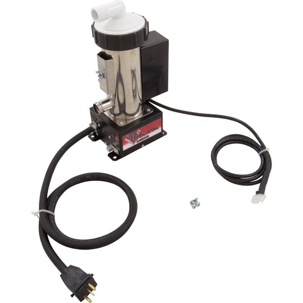 Heater, LowFlow, Gatsby Repl, 6.469"x3", 230v, 5.5kW, Gen, w/box : 28-E0300-7T-K - HydroQuip - 28-E0300-7T-K - PartsForSpas.com