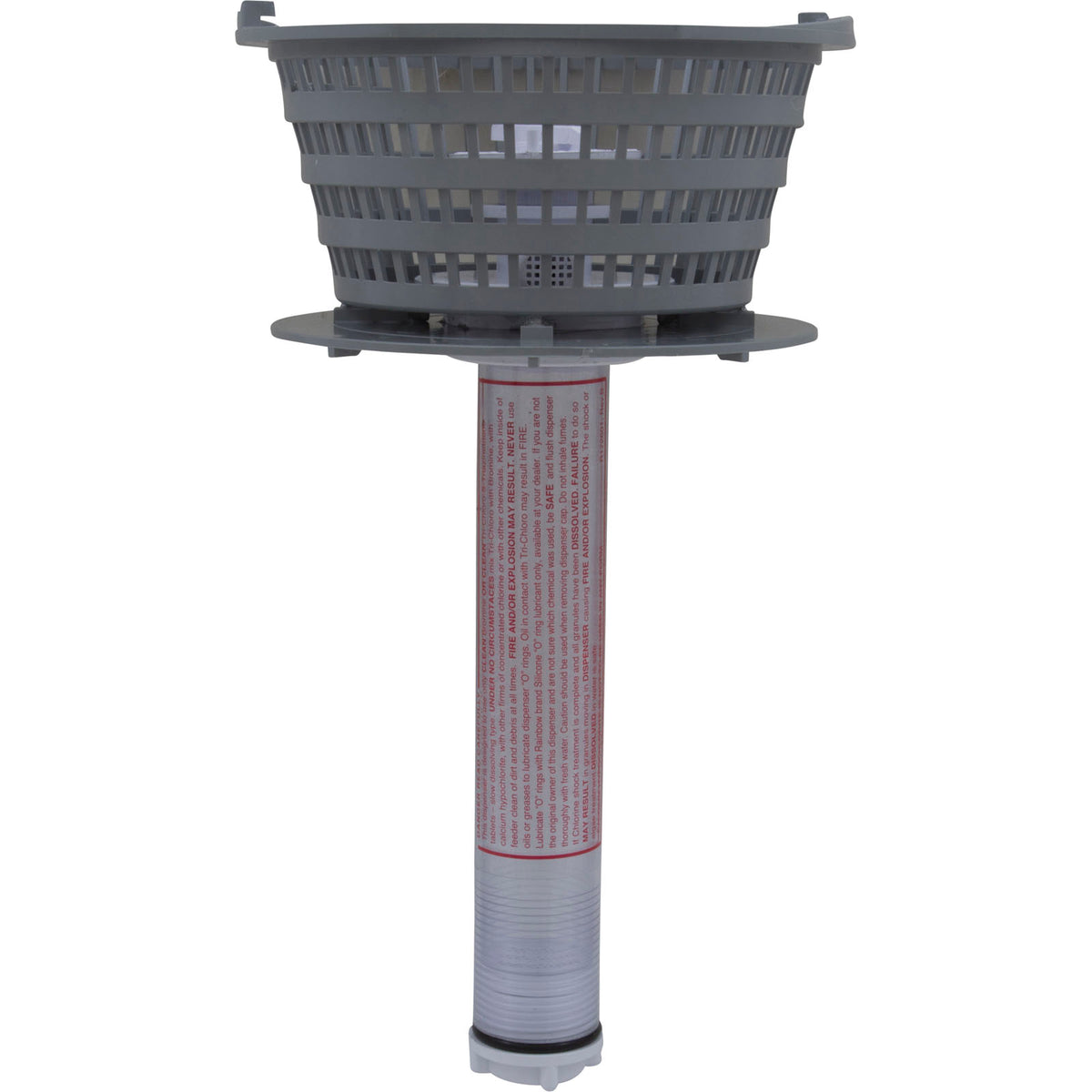 Lily Chemical Dispenser, Pentair Dynamic IV, w/ Basket, Dk Gry : R172662DG