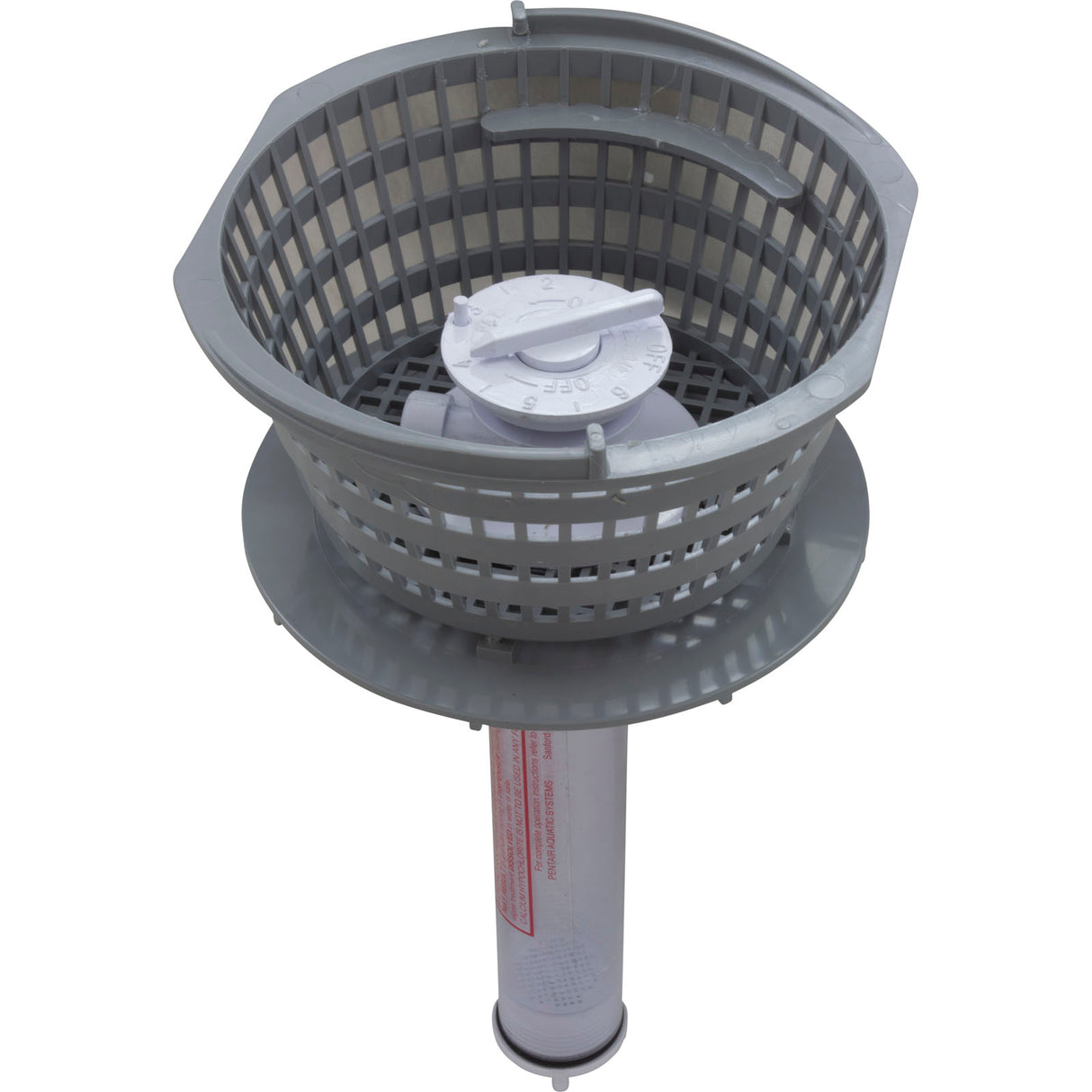 Lily Chemical Dispenser, Pentair Dynamic IV, w/ Basket, Dk Gry : R172662DG - Pentair - 788379702137 - PartsForSpas.com