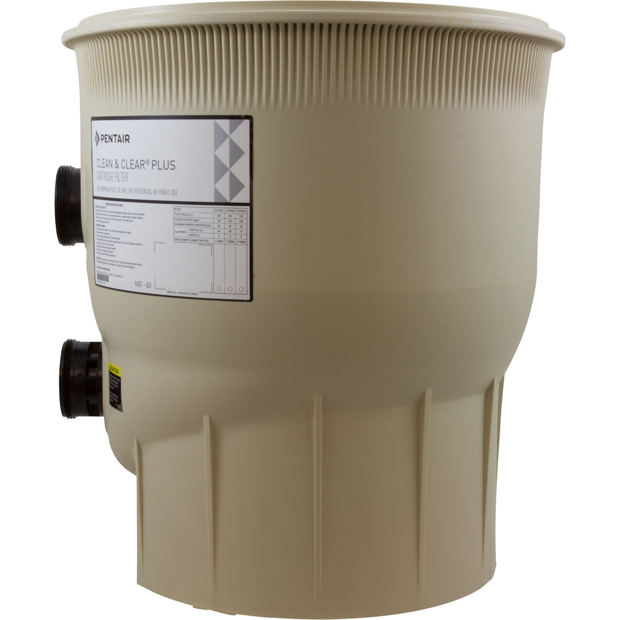 Tank Body, Pentair American Products CLN/CLR, Almond : 178578 - American Products/Pentair - 788379671532 - PartsForSpas.com