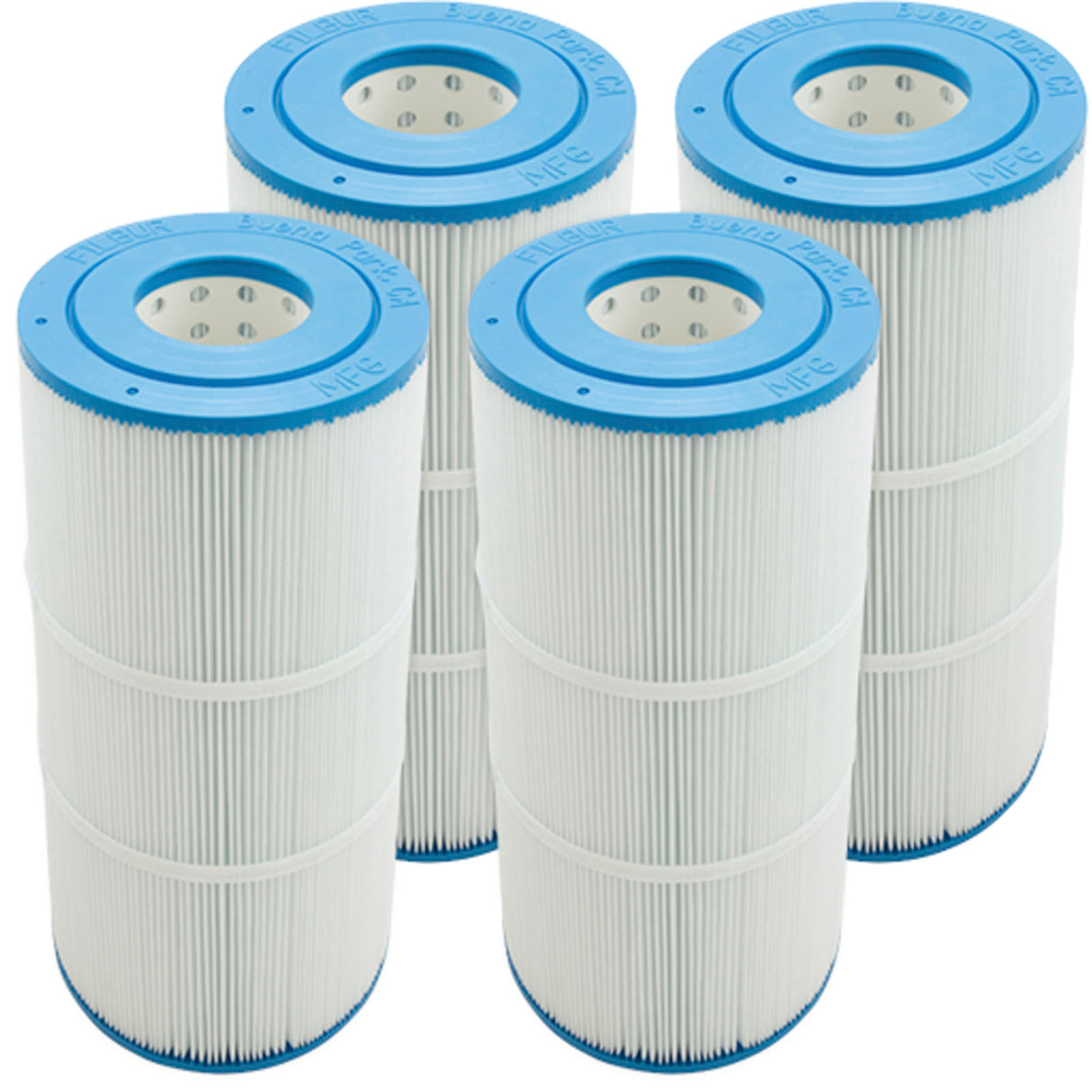 Cartridge, 60sqft, 3"ot, 3"ob, 7", 14-1/8" 4oz, 4pk : FC-6460 - Filbur Manufacturing - 645544064202 - PartsForSpas.com