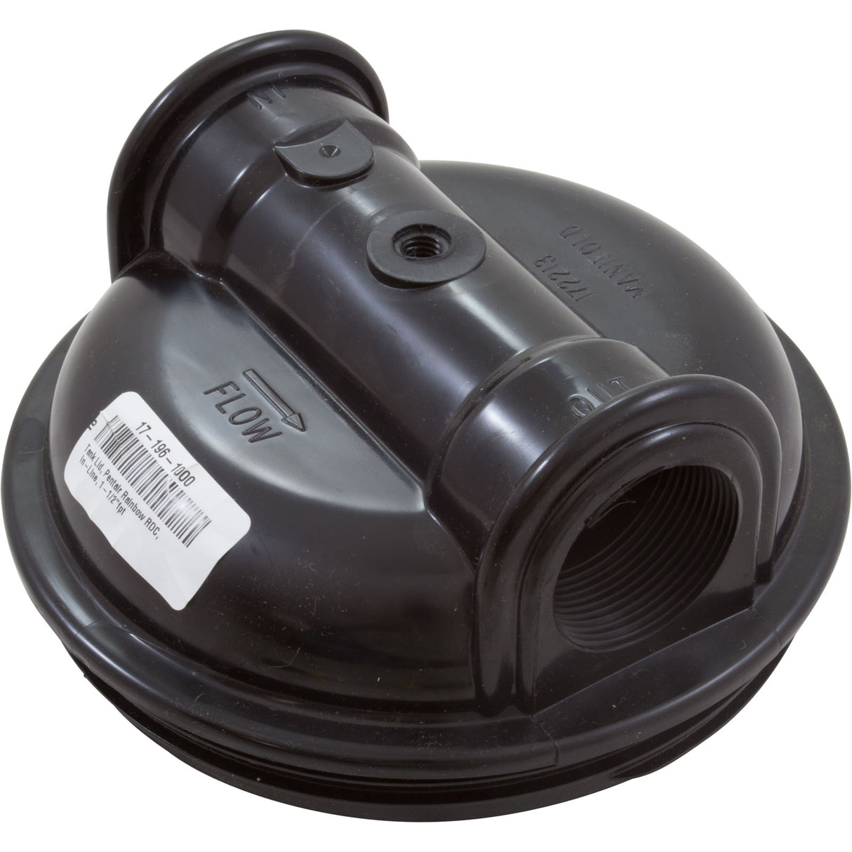 Tank Lid, Pentair Rainbow RDC, In-Line, 1-1/2"fpt : R172213 - Rainbow/Pentair - R172213 - PartsForSpas.com