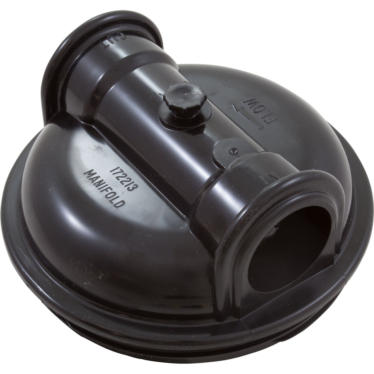 Tank Lid, Pentair Rainbow RDC, In-Line, 1-1/2"s, w/Valve : R172213SC - Rainbow/Pentair - R172213SC - PartsForSpas.com
