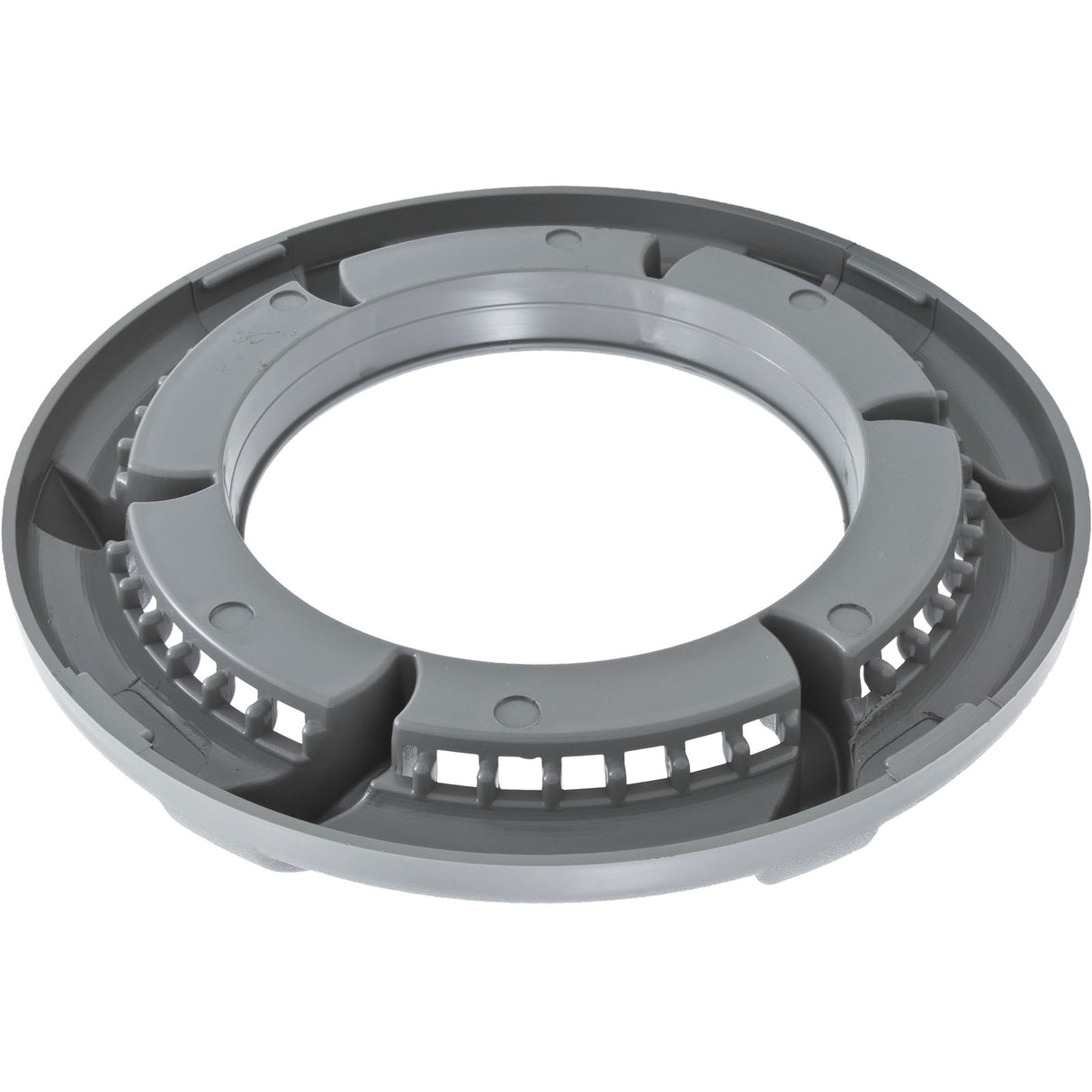 Trim Ring, Waterway Dyna-Flo XL, Scalloped, Gray : 519-8267 - Waterway Plastics - 519-8267 - PartsForSpas.com